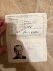 1972 Vintage U s  Passport Germany Born Man Immigration Stamps