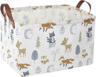 Rectangular Storage Basket  Books Box  Gift Basket  Room Decor animal 