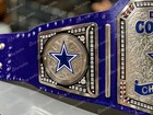 New Custom Dallas Cowboy Championship Belt Title Adult Size 2mm Brass