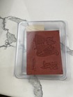 Stampin Up Just Beclause Santa Christmas Wood Rubber Stamp Set New 