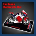 220 80cm For Honda Hrc Racing Mats Motorcycle Garage Floor Mat Workshop Carpet