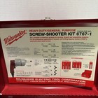 Milwaukee Heavy-duty Screw-shooter Kit 6760-1 Drywall  Decking Drill Used 1 Proj
