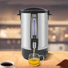 15l Double-layer Stainless Steel Hot Water Bucket Electric Coffee Maker 2200w