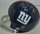 Sam Huff Autographed Riddell 2 Bar Tb Mini Helmet New York Giants Hof 1982 Jsa
