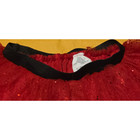 Red Tutu Skirt For Toddlers   Girls Princess Dress Up   Ages 4   Up