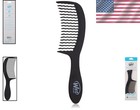 Black Detangling Comb - Effortless Tangles   Conditioners With Wavetooth Design