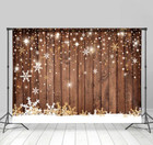 Photography Backdrop Christmas Snowflakes Vinyl Studio Photo Wedding Props 5 x7 