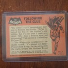 Topps 1966 Batman Base Set Non-sport Trading Card  40 Following The Clue