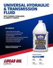 Lucas Oil 10037 Universal Hydraulic   Transmission Fluid  5 Gal Pail