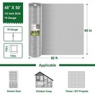 Suteck Hardware Cloth 1 2 Inch 48 X 50 Ft 19 Gauge  Hot Dipped Galvanized Aft   