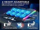 Ice Coorel Gaming Laptop Cooling Pad - 8 Cooling Fans 2 Usb Port   Phone Stand