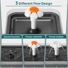 Automatic Pet Dog Cat Water Fountain 2 1l Led Auto Dish Drinking Dispenser Bowl