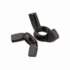 Wing Nuts Fit Bolts   Screws - Black Zinc Plated Steel M3 M4 M5 M6 M8 M10 M12