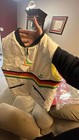 Rare Vintage 80 s White John Deere Snowmobile Suit   Nos Vest Complete Suit M-xl