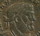 Roman Imperial Ae29 Large Follis Coin Of Galerius Genius  Londonium Mint  0616