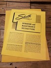 Shasta Compact Trailer Operation And Maintenance Instructions  New  copy 
