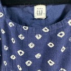 Babygap Girls Navy Blue Sundress With White Pattern  Size Not Tagged  Good Pre-l