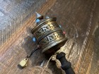 Vintage Tibetan Prayer Wheel Copper  Brass W  Faux Stones Prayer Scroll 8   