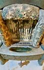 Antique Fireplace Iron Cast Gas Burner Ornate Surround Heater Fire Heavy Stove