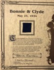 Rare Clyde Barrow Worn Death Pants Bonnie Parker Marie Signed Low Serial 13 870
