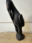 Old Papua New Guinea Carved Ancestor Spirit Bird Beak Figure Oceanic Tribal Art