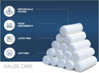 Gauze Rolls Pack Of 24     Premium Quality Lint And Latex-free 4 Inches X 4 1 Yard