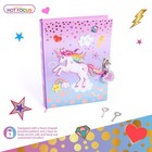 Unicorn Secret Diary With Lock     7    Journal Notebook With 300 Double Sided Li   