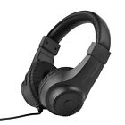 Wired Stereo Monitor Headphones Over Ear Headset For Guitar Drum Amplifier P3e2