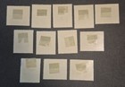 1948-1949 Republik  Indonesia 12 Stamps  Lot Mh