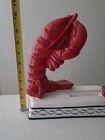 Rare Vintage 10 5   Ceramic Lobster Crab Deli  specials  Holder Statue  b3-cl 
