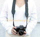 2 X Vintage Classic Black Weave Camera Shoulder Neck Strap Belt Canon Nikon Dslr
