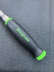 Snap On Tools Usa New 1 2    Drive Green Soft Grip Flex Head Ratchet Shf80ag     