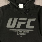 Reebok Ufc Hoodie Men Medium Black Break Barriers Fleece Pullover Sweatshirt