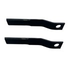 2pcs Mower Rotary Grass Cutter Steel Blades For Agt Skidsteer Brush Hog
