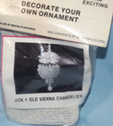 Vintage Tiny Treasures Old Vienna Chandelier Tea Ball Christmas Ornament Kit