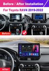 12 5 Inch Screen Android Car Radio For Toyota Rav4 2019-2022 Carplay Head Unit