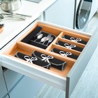 12 Pcs Silver Storage Bags Anti Tarnish  Silverware Storage Cloth Roll