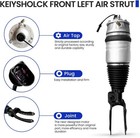 Front Left Right Air Suspension Shock Struts For Porsche Cayenne 92a 2010-2018