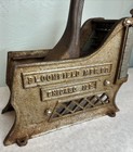 Vtg 1930   s Bloomfield French Fry Cutter Cast Iron Heavy Made In Chicago  Ill 