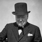 Churchill Tommy Gun Photo Poster Print  Ww2 Wwii World War 2 Ii Wall Art Decor