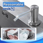 Built In Soap Dispenser For Kitchen Sink Wewe  Stainless Steel Brus    Fast Ship