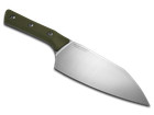 Microtech Knives 3200-10od Od Green G10 M390mk Steel Large Santoku Kitchen Knife