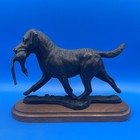 Tony Acevedo Cold Cast Bronze Figurine Of A  Chesapeake Bay Retriever Dog