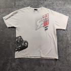 Sprint Car Racing Shirt Adult Men s Xl White Ryan Bernal  8 Spell Out