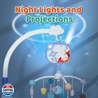Jawojowa Baby Crib Mobile With Music And Night Lights mobile For Crib With Ro
