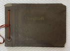 Antique Vintage Autograph Book   Photo Album 1930s Same Family High School Notes