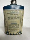 Vintage Tin Meritt Powder Medicated  Skin Comfort 2 Oz Blue Display  40   s 50   s