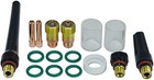  Tig Stubby Gas Lens Collet Bodies 17gl116 10n23s 1 16  17gl332 Kit 16pcs