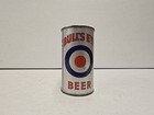 Vintage Gold West Brewing Oakland Ca Bull s Eye Flat Top Beer Can Oi Irtp
