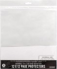 Page Protectors 10 Pack 12x12 White Scrapbook Paper Sleeves Archival Safe